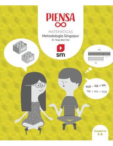 Piensa Infinito. Matemáticas. Metodología Singapur. 2 Primaria