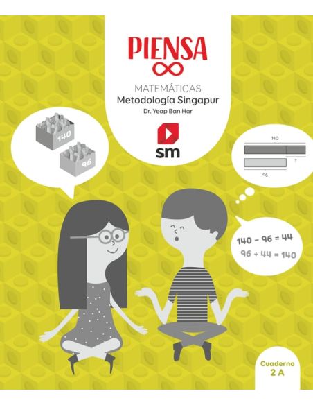 Piensa Infinito. Matemáticas. Metodología Singapur. 2 Primaria