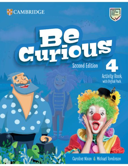 Be Curious Second Edition Activity Book And Home Booklet With Digital Pack Level 4