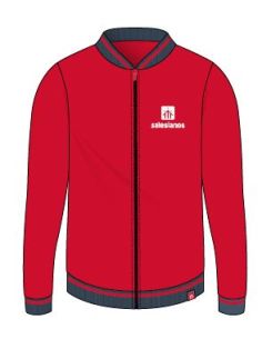 Chaqueta Cremallera Salesianos Estrecho Talla Xl