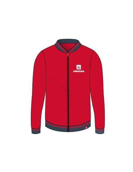 Chaqueta Cremallera Salesianos Estrecho Talla Xl