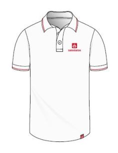 Polo Manga Corta Salesianos Estrecho Talla Xl