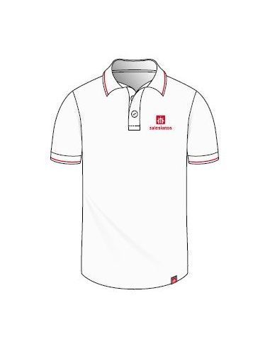 Polo Manga Corta Salesianos Estrecho Talla Xxl