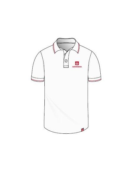 Polo Manga Corta Salesianos Estrecho Talla Xxl